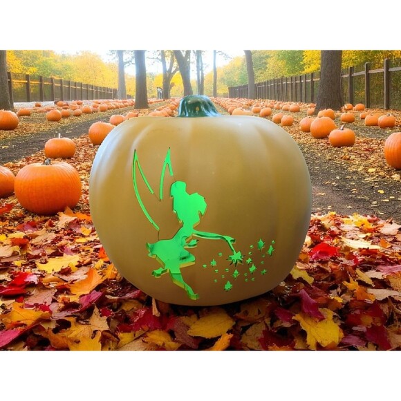 Gemmy Holiday Gemmy Disney Halloween Tinkerbell Lighted Green Bulb